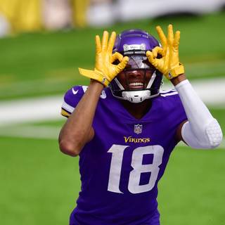 Justin Jefferson Vikings wallpaper