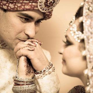 Wedding love couple wallpaper