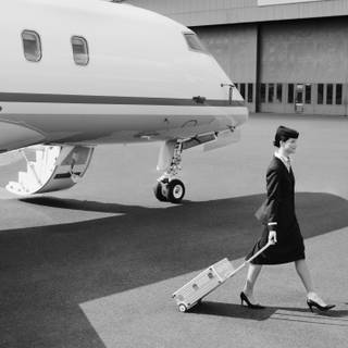 Flight attendant wallpaper