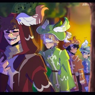 4 Muffinteers wallpaper