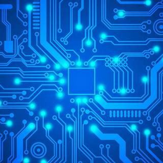 Winter cyber wallpaper