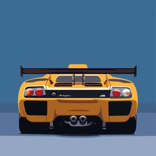 Minimal car wallpaper