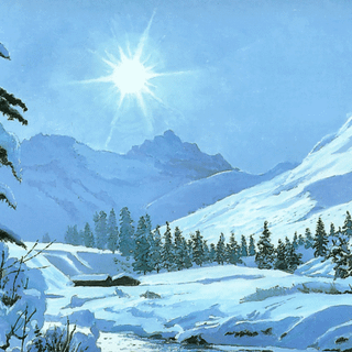 Christmas wintery scenes wallpaper