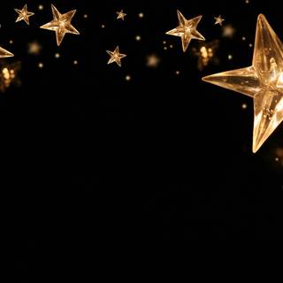 Gold Merry Christmas wallpaper