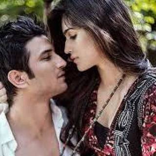 Kriti Sanon and Sushant Singh Rajput wallpaper