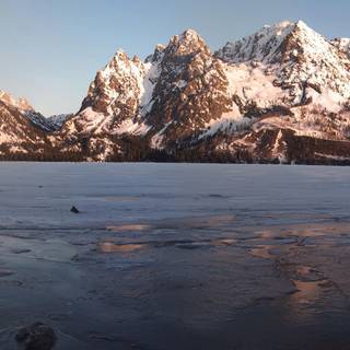 Triple winter wallpaper