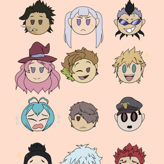 Black Clover Chibi wallpaper