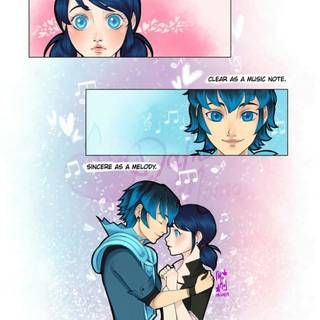 Miraculous Ladybug Lukanette wallpaper