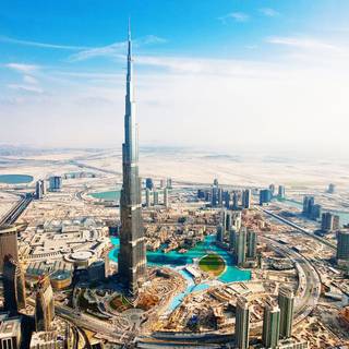 Burj Khalifa photo wallpaper