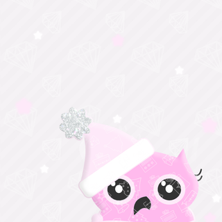 Christmas owl wallpaper