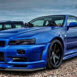 Nissan Gtr R34 computer wallpaper