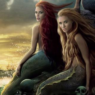 Mermaids desktop wallpaper