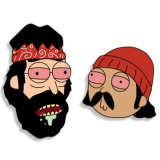 Cheech and Chong computer wallpaper