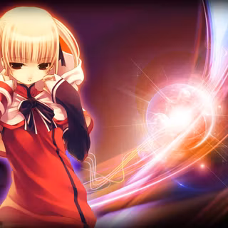 Sad girl anime art wallpaper