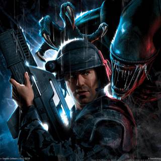 Aliens Colonial Marines wallpaper