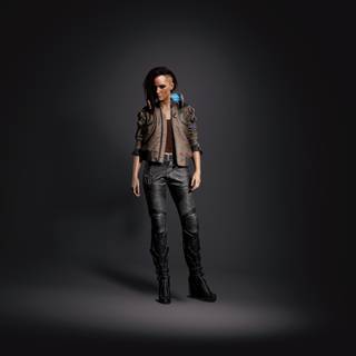 Cyberpunk women 4k wallpaper