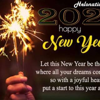 2021 New Year wallpaper