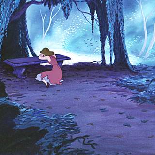 Crying princess wallpaper