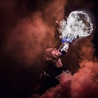 Smoke grenade wallpaper