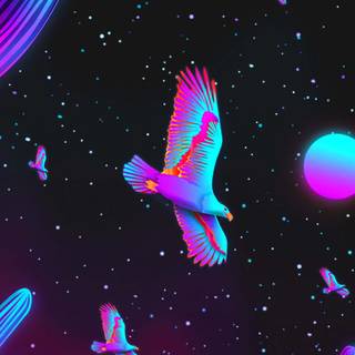 Vapor wave desktop 4k wallpaper