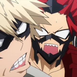 Denki and Kirishima wallpaper