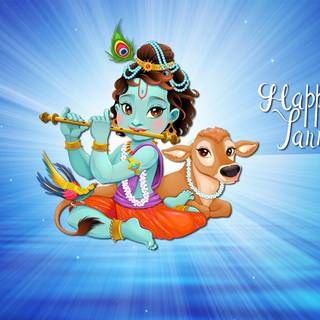 Happy Janmashtami wallpaper
