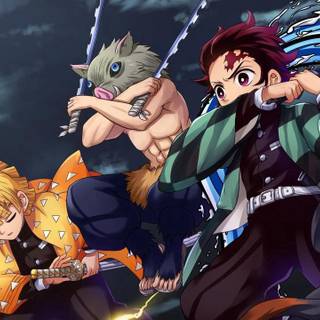 Demon Slayer movie wallpaper