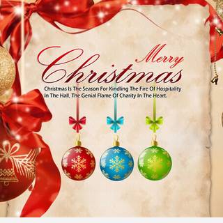 Merry Christmas quote wallpaper