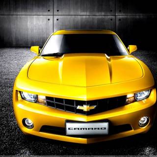 Yellow Camaro wallpaper