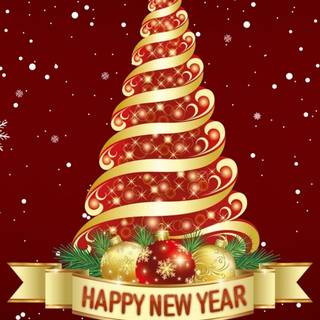 1080x1920 New Year wallpaper