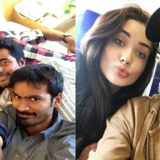 Dhanush and Nayanthara wallpaper