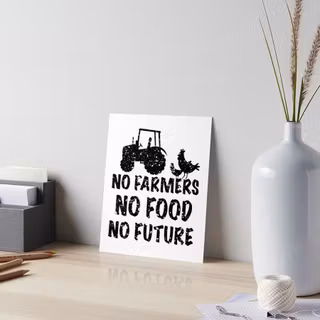 No farmers no food no future wallpaper