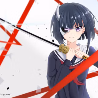 Armed Girl's Machiavellism wallpaper