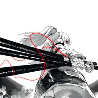 Samurai sword girls wallpaper