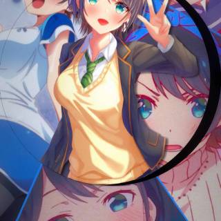 Rent A Girlfriend Ruka wallpaper