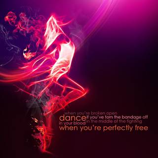 Girl dance wallpaper