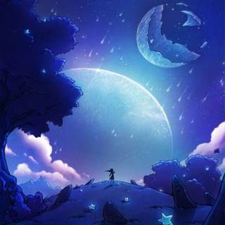 Lofi night wallpaper