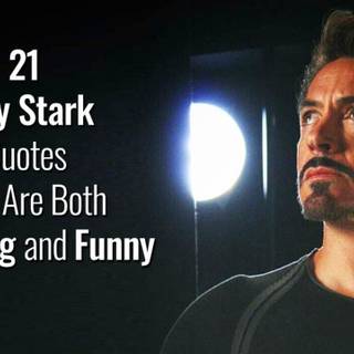 Tony Stark quotes wallpaper