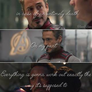 Tony Stark quotes wallpaper
