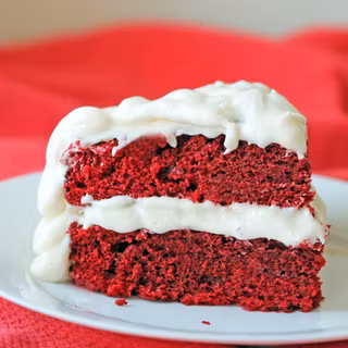 Red velvet cake wallpaper