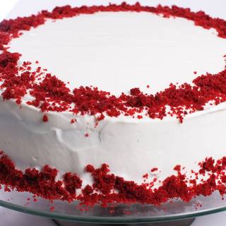 Red velvet cake wallpaper