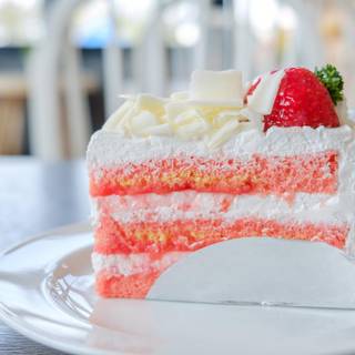 Red velvet cake wallpaper