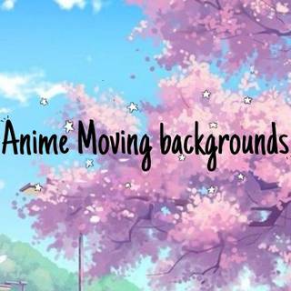 Aesthetic anime sky pink wallpaper