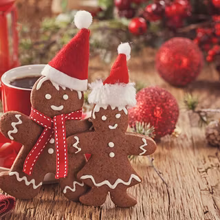 Winter food wallpaper