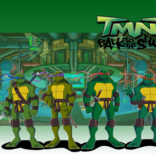 Teenage Mutant Ninja Turtles logo wallpaper