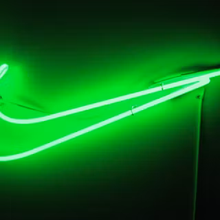 Neon Nike wallpaper