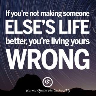 Karma quote wallpaper