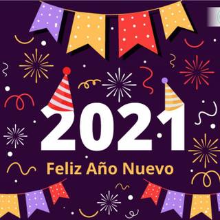 Feliz Año Nuevo 2021 wallpaper