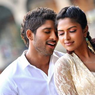 Allu Arjun and Amala Paul wallpaper