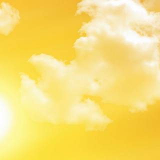 Yellow clouds wallpaper